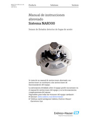 Endress+Hauser Sistema NAR300 Manual De Instrucciones