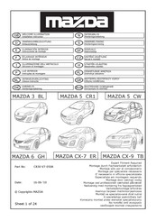 Mazda C830-V7-050A Instrucciones De Montaje