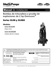 Liberty Pumps XLSG200 Serie Manual De Instalación