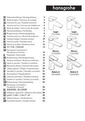 Hansgrohe Novus 71322000 Modo De Empleo/Instrucciones De Montaje