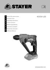 stayer ROCKY L20 Manual De Instrucciones