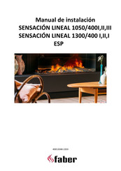 Faber SENSACION LINEAL 1300/400 I ESP Manual De Instalación