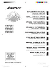 Fujitsu Airstage AUXA30GALH Manual De Instalación