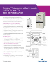 Emerson Copeland EVM Serie Guia De Inicio Rapido