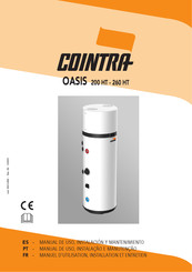 Cointra OASIS 260 HT Manual De Uso, Instalación Y Mantenimiento