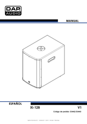 DAP Audio Xi-12B Manual