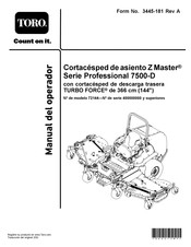 Toro 72144 Manual Del Operador