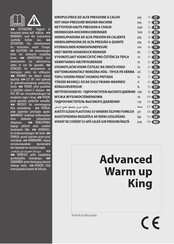 Lavorwash Advanced Warm up King Manual De Instrucciones