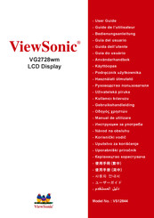 ViewSonic VG2728wm Guia Del Usuario