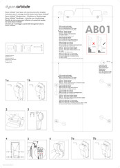 Dyson airblade AB01 Guia De Inicio Rapido