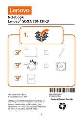 Lenovo YOGA 720-12IKB Manual Del Usuario