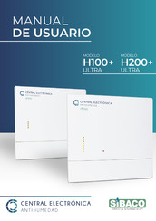 SIBACO CENTRAL ELECTRONICA H200+ Manual De Usuario