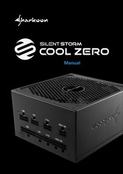 Sharkoon SILENT STORM COOL ZERO Manual