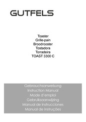 GUTFELS TOAST 3300 C Manual De Instrucciones