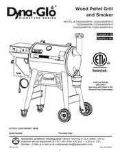 Dyna-Glo DGSS450BRPW-D Manual De Instrucciones