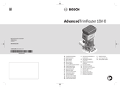 Bosch AdvancedTrimRouter 18V-8 Manual Original