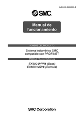 SMC EX600-WEN Manual De Funcionamiento