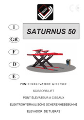 WERTHER INTERNATIONAL SATURNUS 50 Manual De Instrucciones  Para Uso Y Mantenimiento