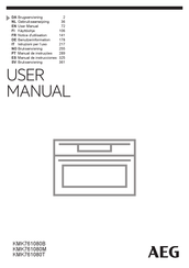 Aeg KMK761080B Manual De Instrucciones