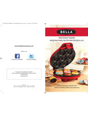 Bella MINI DONUT MAKER Manual De Instrucciones