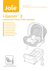 Joie i-Gemm 3 Manual De Instrucciones