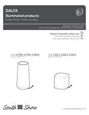 South Shore 13798 Instrucciones De Ensamblaje