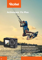 Rollei Actioncam 11s Plus Manual De Instrucciones