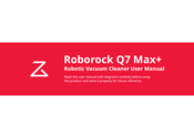 Roborock Q7 Max+ Manual Del Usuario