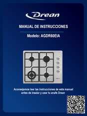 Drean AGDR60EIA Manual De Instrucciones