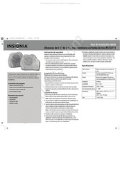 Insignia NS-R2111 Guía De Instalación Rápida