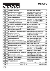 Makita ML009G Manual De Instrucciones