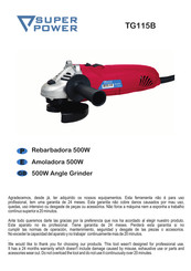 Super Power TG115B Manual De Instrucciones