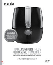 HoMedics TOTALCOMFORT UHE-WM16 Manual De Instrucciones E Información Sobre La Garantia