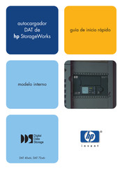 HP StorageWorks DAT 40x6 Guia De Inicio Rapido