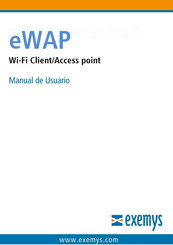 exemys eWAP-2ETH-1W Manual De Usuario