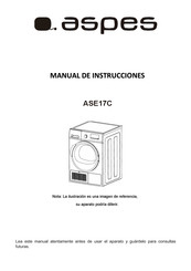 Aspes ASE17C Manual De Instrucciones