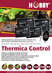 Hobby Thermica Control Manual De Instrucciones