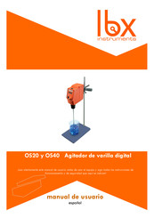 LBX instruments OS20 Manual De Usuario