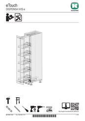 Kesseböhmer eTouch DISPENSA VVS Serie Instrucciones De Montaje