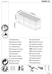 Quelle MONA 53 Instrucciones De Montaje