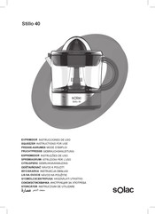 SOLAC Stillo 40 Instrucciones De Uso