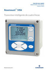 Emerson Rosemount 1056 Guia De Inicio Rapido