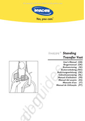 Invacare Standing Transfer Vest Manual Del Usuario