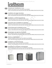 Isotherm CR90BIG Breves Instrucciones Para La Instalación Y Uso