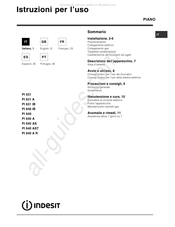 Indesit PI 640 Manual De Instrucciones