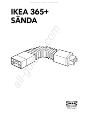 IKEA 365+ SANDA Manual De Instrucciones