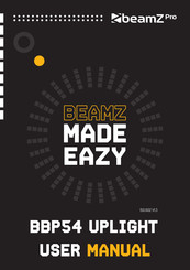 Beamz Pro BBP54 UPLIGHT Manual Del Usuario