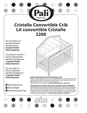 PALI Cristallo 2200 Instrucciones Para El Uso