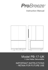 ProBreeze PB-17-UK Manual De Instrucciones