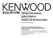 Kenwood KCA-R71FM Manual De Instrucciones